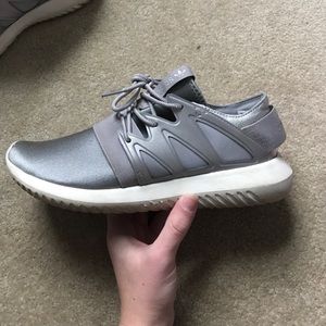 Silver Tubular Adidas